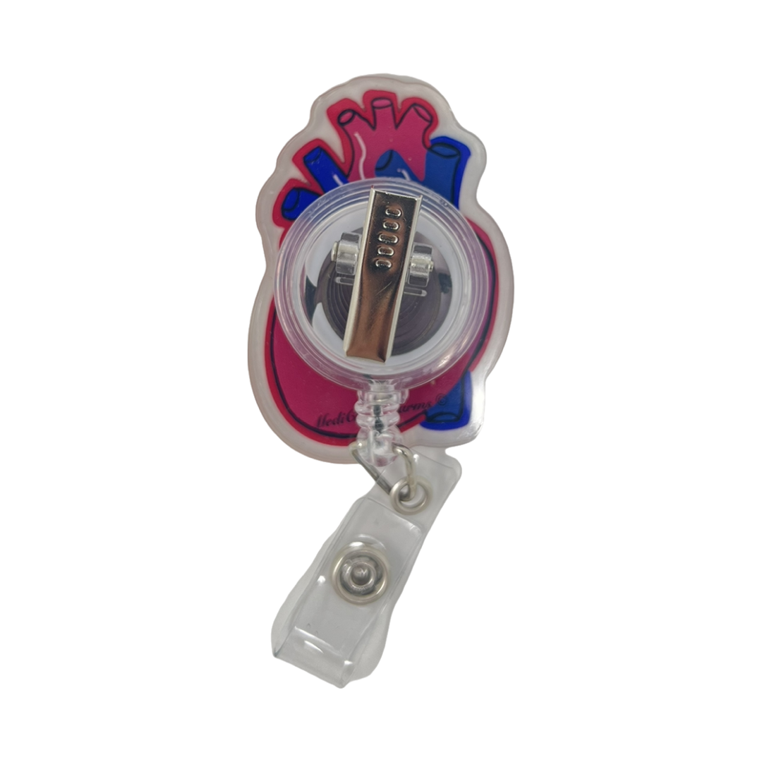 Shaker Badge Reel: Heart