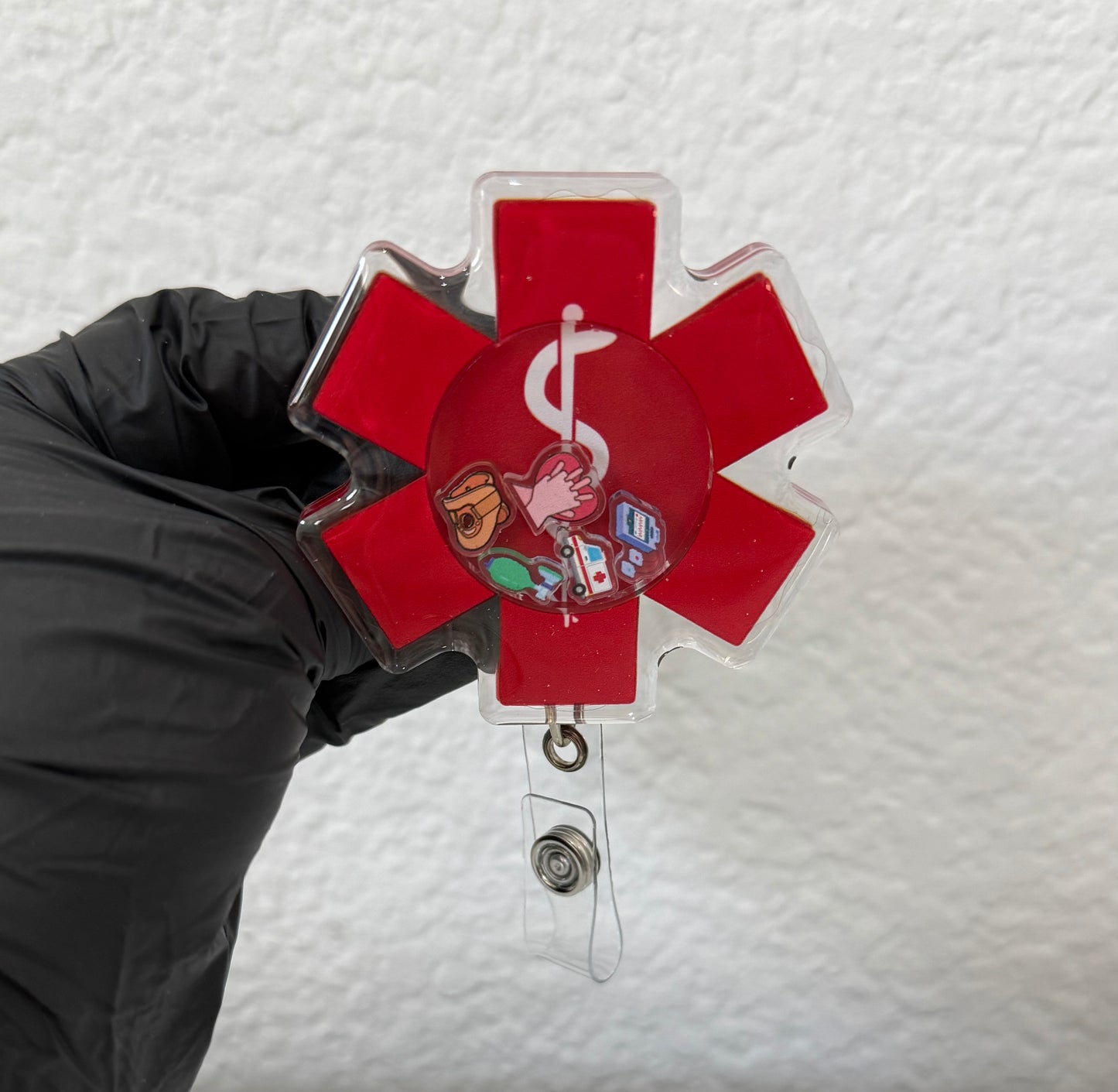 Emergency Shaker Badge Reel