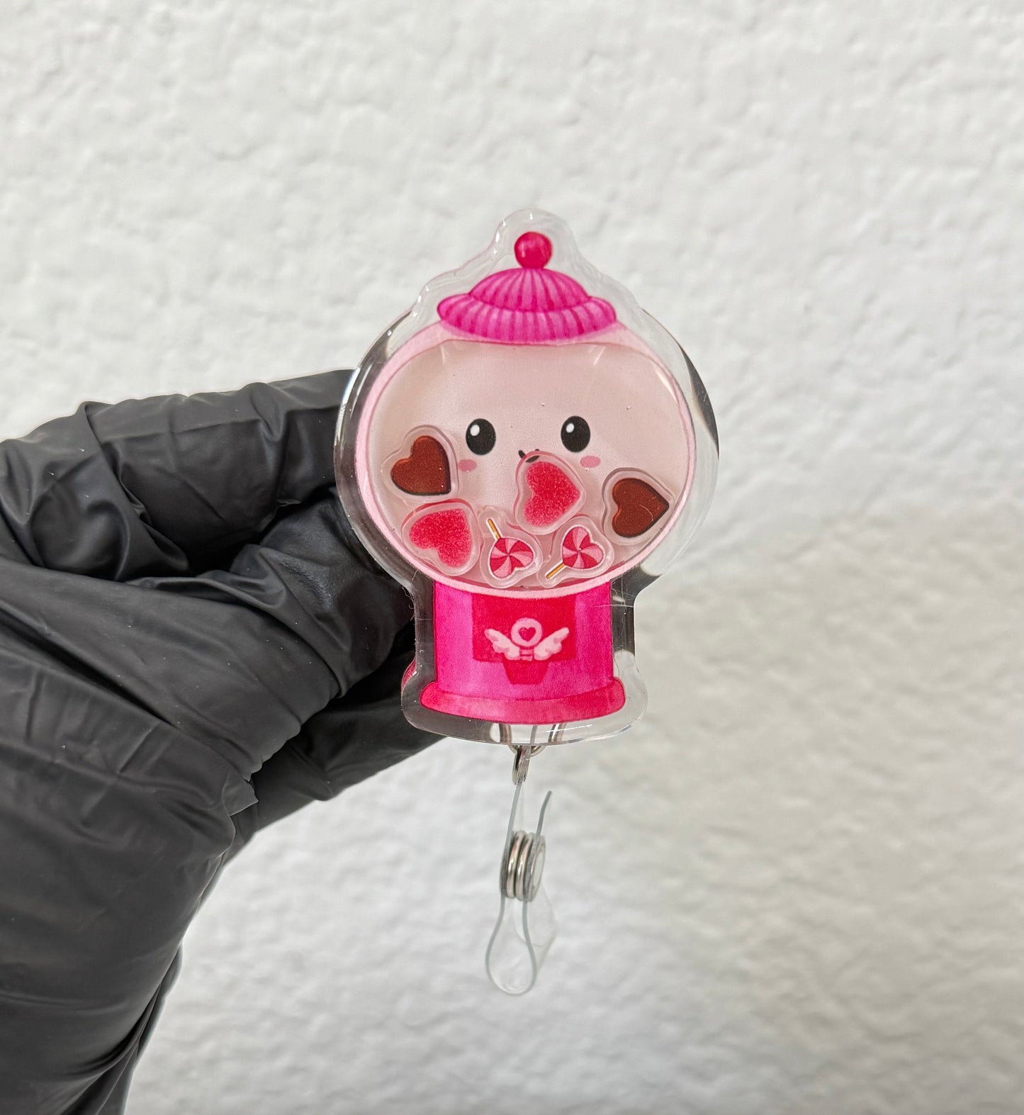 Candy Machine Shaker Badge Reel – A Sweet and Playful Accessory!