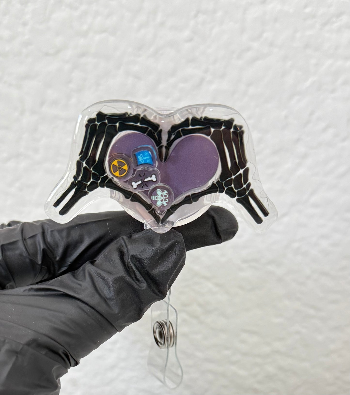 Radiology X-Ray Shaker Badge Reel – Perfect for Valentine’s Day!