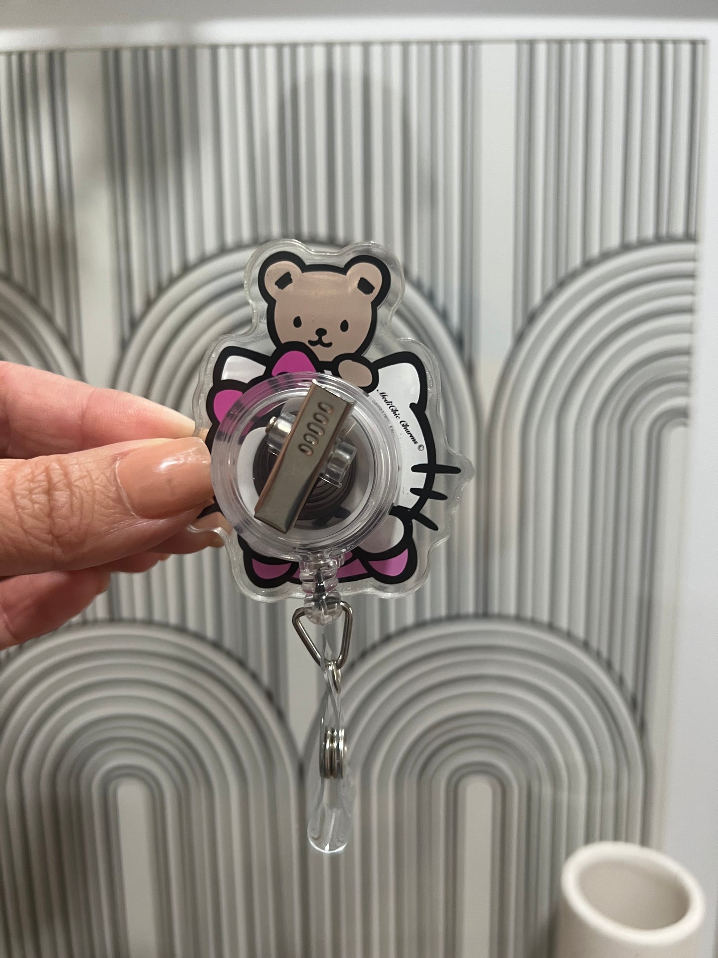 Shaker Badge Reel: Hello Kitty and bear