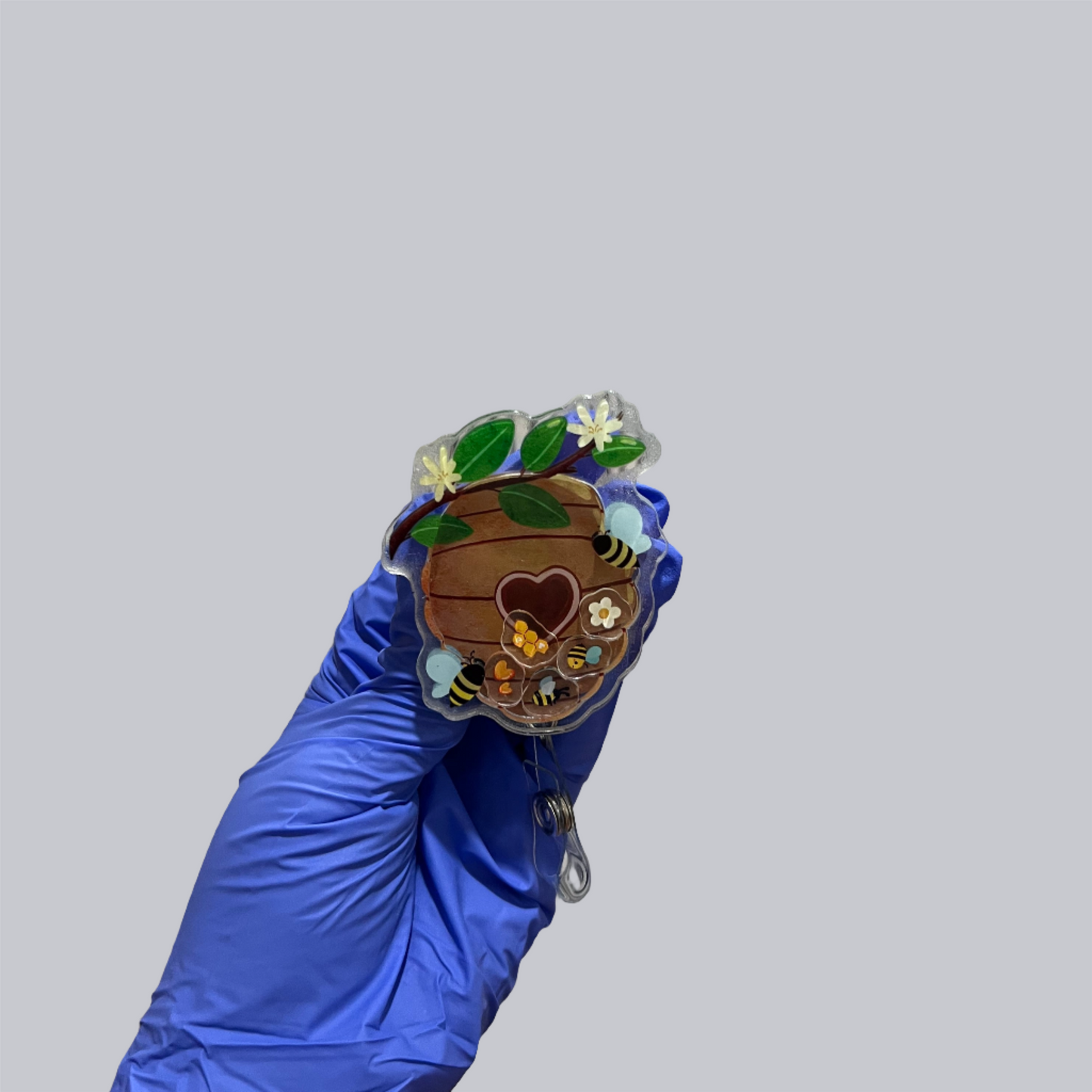 Shaker Badge Reel:Honeycomb