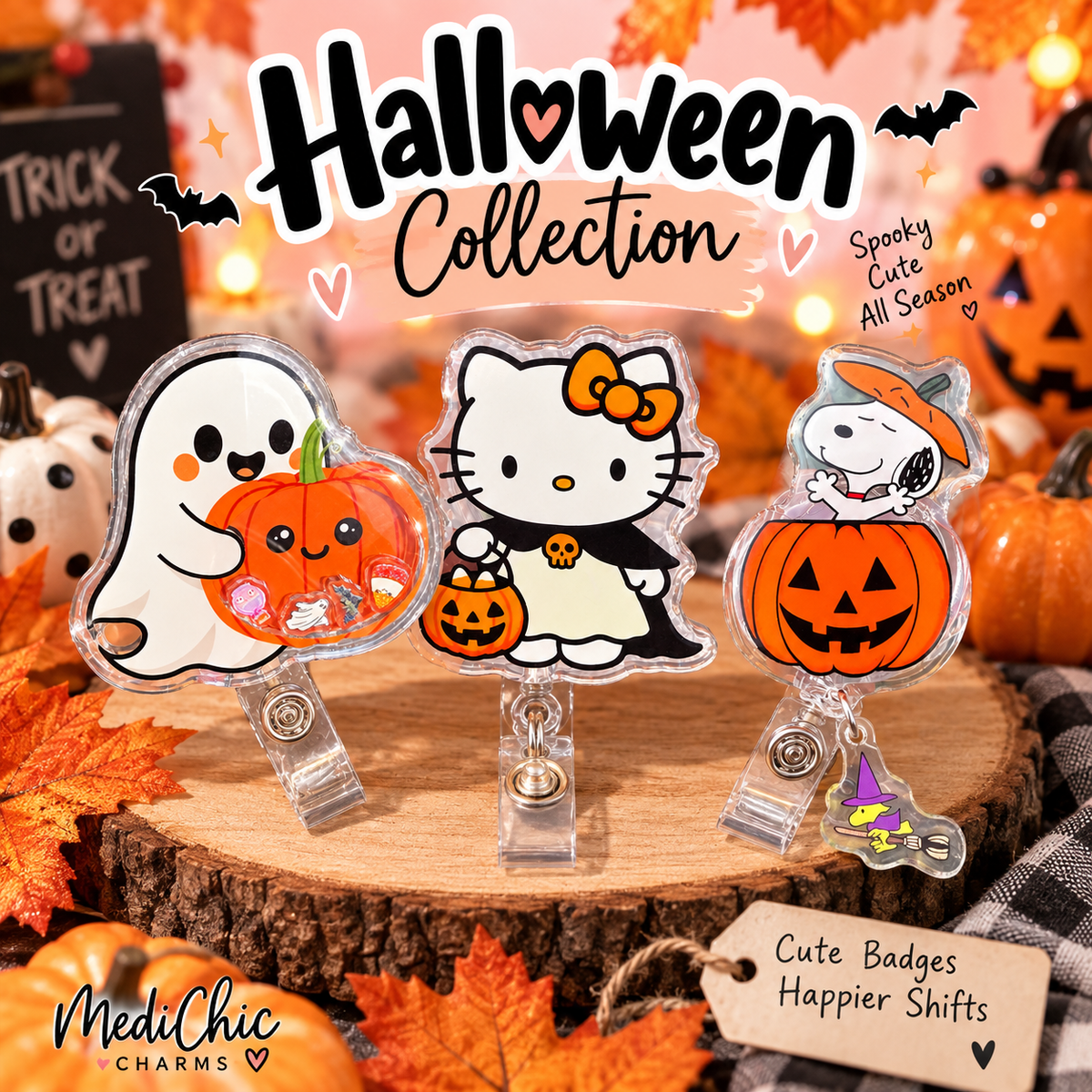 🎃 Halloween Badge Reel Collection 👻