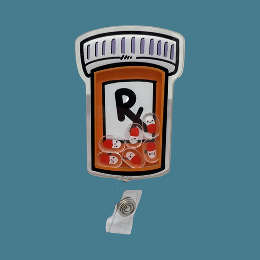 Shaker Badge Reel: Pills