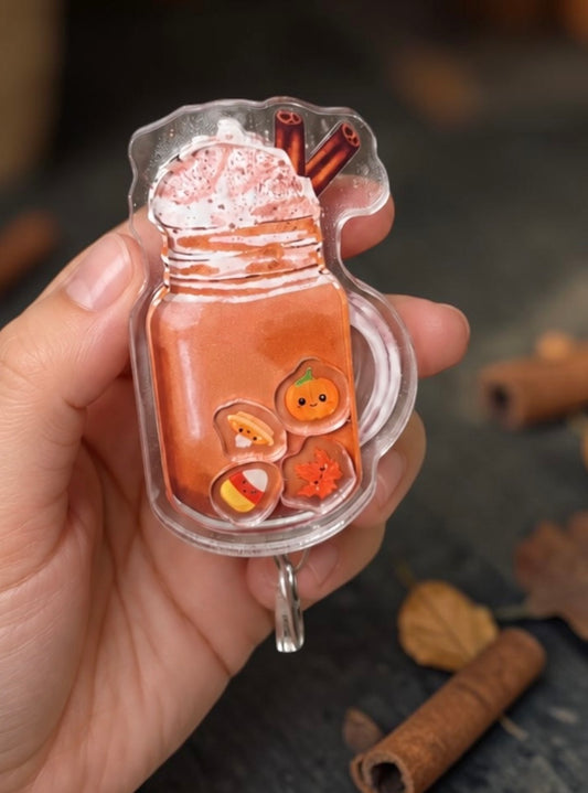 Shaker Badge Reel: pumpkin spice latte