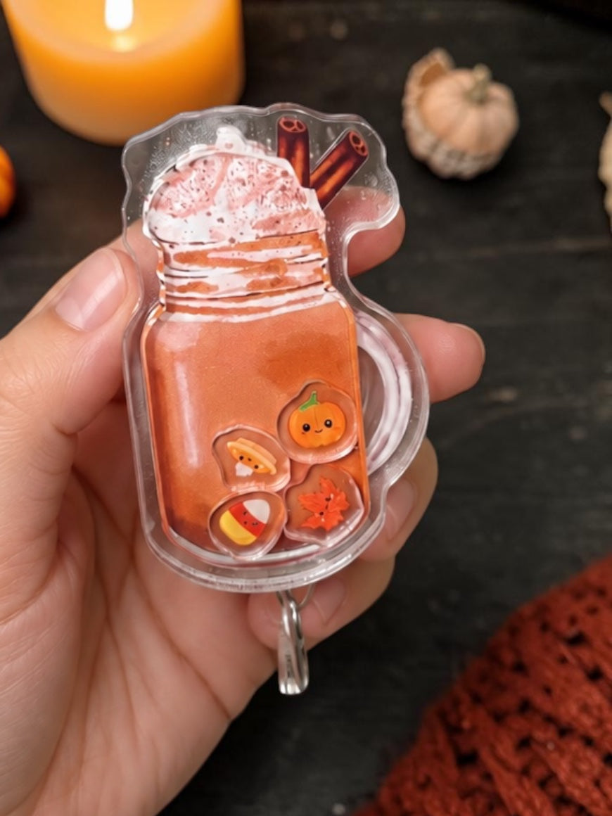 Shaker Badge Reel: pumpkin spice latte