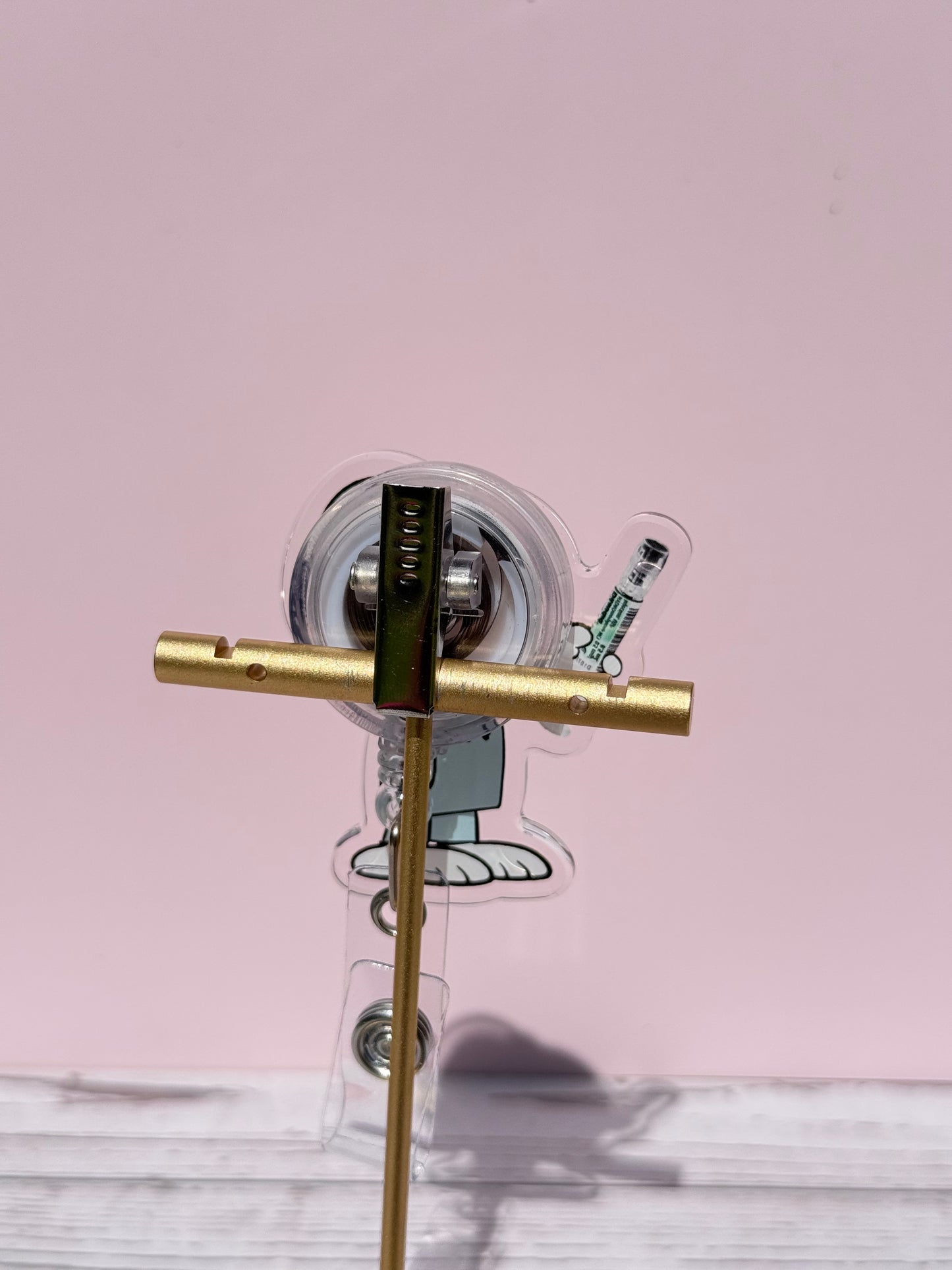 Snoopy Nurse ID Clip Retractable Medical Gift Healthcare Badge Accessory