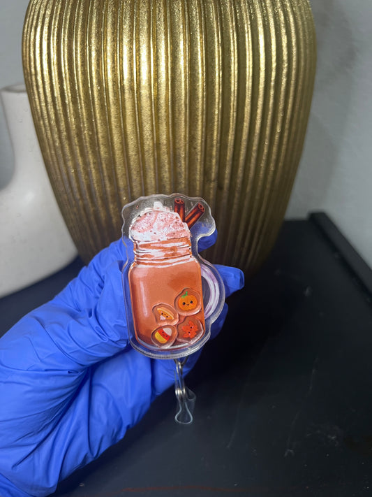 Shaker Badge Reel: pumpkin spice latte