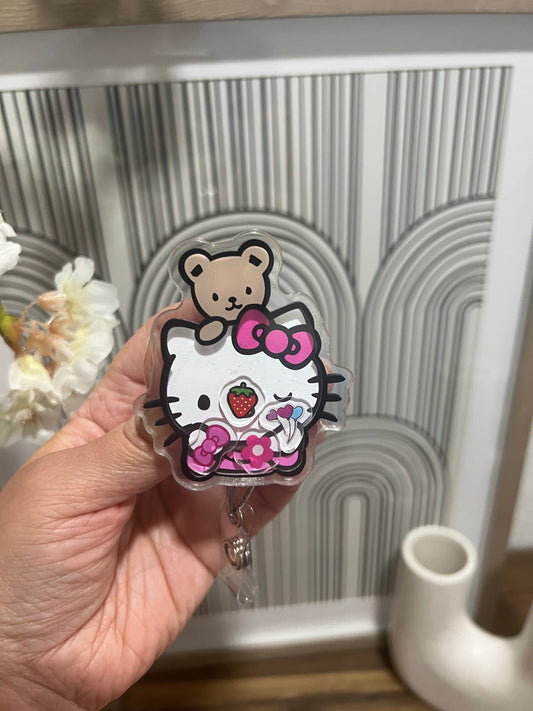 Shaker Badge Reel: Hello Kitty and bear
