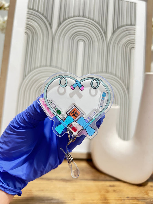 Shaker Badge Reel: Phlebotomist